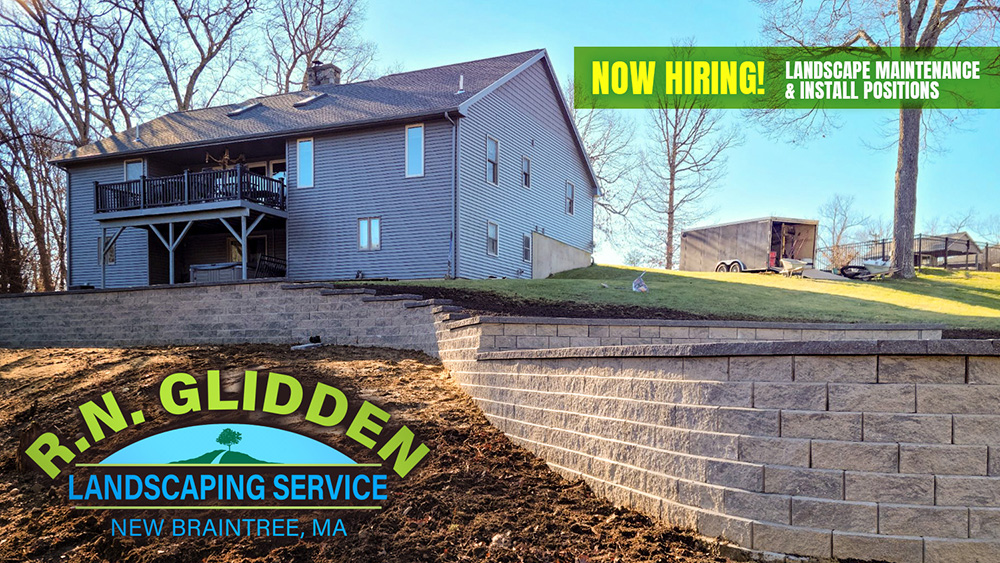 Hiring at R.N. Glidden Landscaping